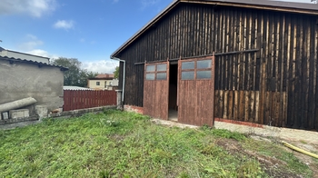 kůlna - Pronájem výrobních prostor 159 m², Mšeno