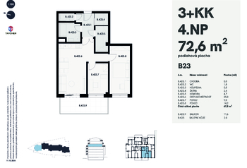 Prodej bytu 3+kk v osobním vlastnictví 73 m², Karlovy Vary