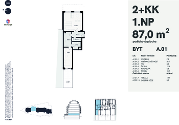 Prodej bytu 2+kk v osobním vlastnictví 87 m², Karlovy Vary