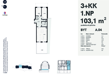 Prodej bytu 3+kk v osobním vlastnictví 103 m², Karlovy Vary