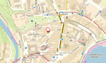 Poloha u Mírového náměstí. - Pronájem jiných prostor 129 m², Jindřichův Hradec