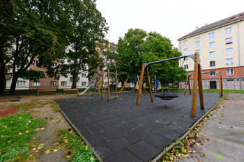 Dětské hřiště - Prodej bytu 3+kk v osobním vlastnictví 67 m², Brno