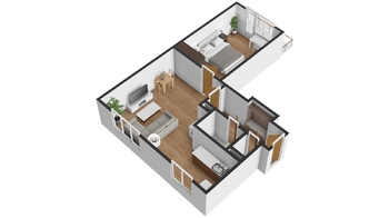 Prodej bytu 2+kk v osobním vlastnictví 52 m², Jirkov