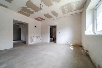 obývací pokoj foto 3 - Prodej domu 122 m², Němčice nad Hanou