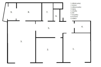 Prodej bytu 3+1 v osobním vlastnictví 67 m², Veselí nad Moravou