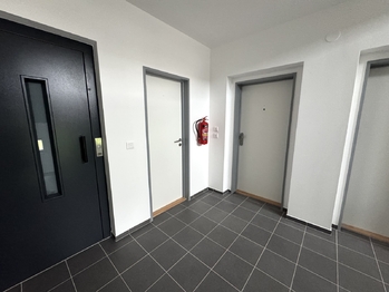 chodba, vlevo dveře do komory - Pronájem bytu 2+kk v osobním vlastnictví 38 m², Zbůch