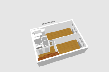 Pronájem bytu 2+kk v osobním vlastnictví 43 m², Praha 5 - Stodůlky