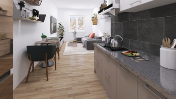 Pronájem bytu 2+kk v osobním vlastnictví 44 m², Praha 10 - Horní Měcholupy