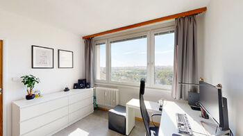 obývací pokoj - Prodej bytu 3+1 v družstevním vlastnictví 72 m², Praha 10 - Záběhlice