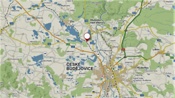 Poloha vzhledem ke krajskému městu. - Pronájem jiných prostor 950 m², Hluboká nad Vltavou