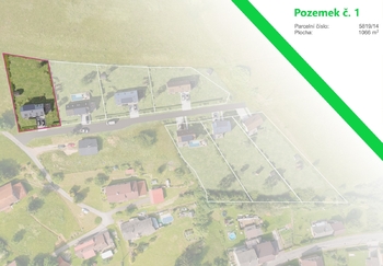 Prodej pozemku 932 m², Javornice