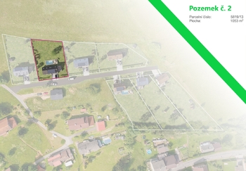 Prodej pozemku 932 m², Javornice