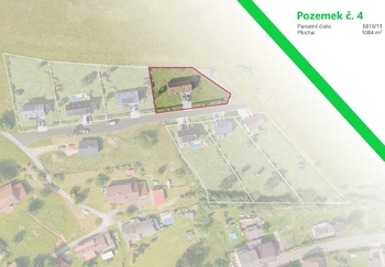 Prodej pozemku 932 m², Javornice