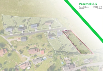 Prodej pozemku 1423 m², Javornice
