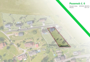 Prodej pozemku 1471 m², Javornice