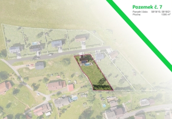 Prodej pozemku 1395 m², Javornice