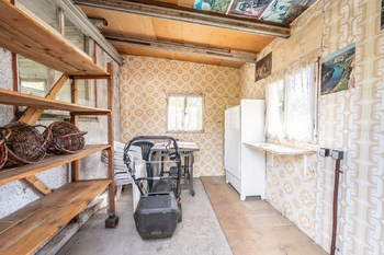 Úložný prostor v přístavku - Prodej chaty / chalupy 58 m², Malé Kyšice