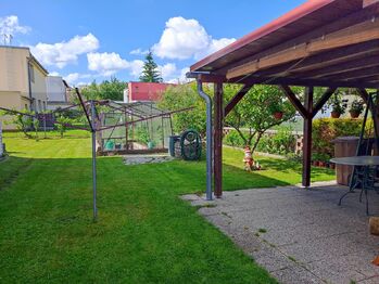 zahrada s pergolou - Pronájem bytu 4+1 v osobním vlastnictví 130 m², České Budějovice