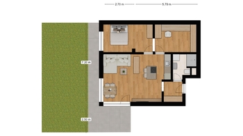 Prodej bytu 3+kk v osobním vlastnictví 186 m², Kyjov