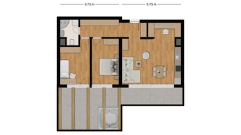 Prodej bytu 3+kk v osobním vlastnictví 186 m², Kyjov