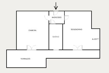 Prodej bytu 2+kk v osobním vlastnictví 53 m², Silvi