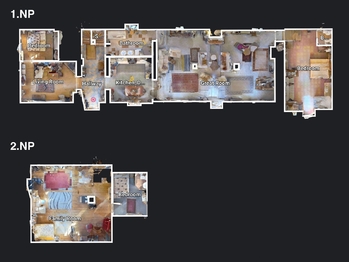 Půdorys - Prodej chaty / chalupy 300 m², Uhelná Příbram