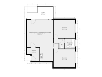 Pronájem bytu 3+kk v osobním vlastnictví 85 m², Praha 5 - Zličín