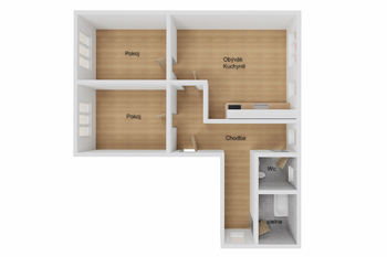Pronájem bytu 3+kk v družstevním vlastnictví 59 m², Havířov