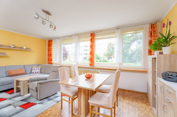 obývací prostor - Prodej bytu 3+kk v osobním vlastnictví 69 m², Praha 10 - Záběhlice 