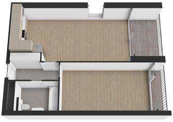 Pronájem bytu 2+kk v osobním vlastnictví 56 m², Starý Plzenec