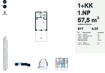 Prodej bytu 1+kk v osobním vlastnictví 58 m², Karlovy Vary