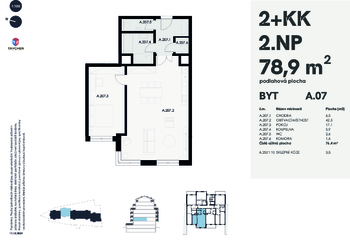 Prodej bytu 2+kk v osobním vlastnictví 79 m², Karlovy Vary