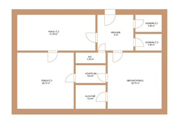 Prodej bytu 3+1 v osobním vlastnictví 91 m², Praha 6 - Bubeneč