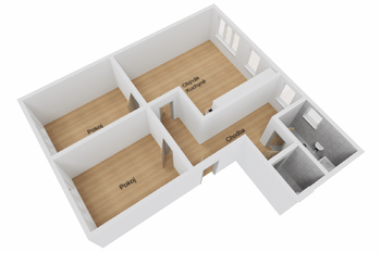 Pronájem bytu 3+kk v družstevním vlastnictví 59 m², Havířov