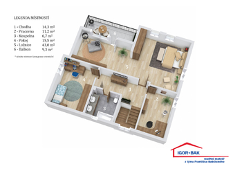 Pronájem domu 182 m², Praha 9 - Újezd nad Lesy