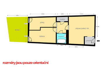 Prodej bytu 3+kk v osobním vlastnictví 66 m², Praha 10 - Hostivař