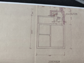 Půdorys sklepení - Prodej domu 151 m², Světlá nad Sázavou