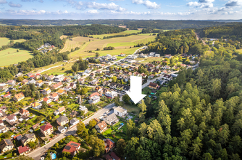 Prodej pozemku 1591 m², Hluboká nad Vltavou
