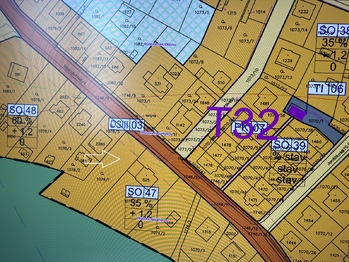 územní plán obce - Prodej pozemku 1591 m², Hluboká nad Vltavou