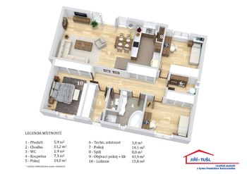 Prodej domu 121 m², Herink