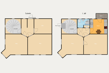 Prodej kancelářských prostor 269 m², Praha 5 - Košíře