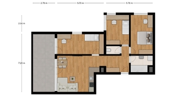 Prodej bytu 4+kk v osobním vlastnictví 101 m², Kyjov