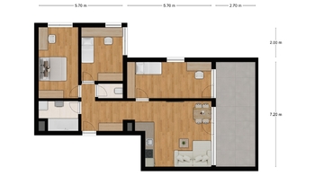 Prodej bytu 4+kk v osobním vlastnictví 101 m², Kyjov