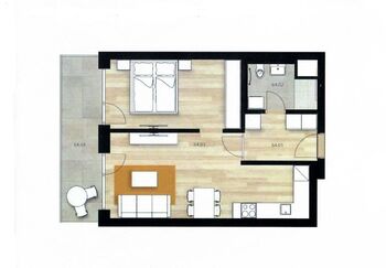 Pronájem bytu 2+kk v osobním vlastnictví 61 m², Plzeň