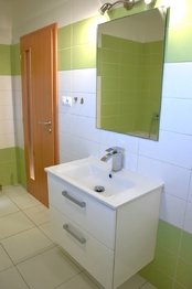 Koupelna - Pronájem bytu 3+1 v osobním vlastnictví 150 m², Zruč-Senec