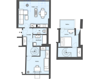 Prodej bytu 3+kk v osobním vlastnictví 81 m², Praha 7 - Bubeneč