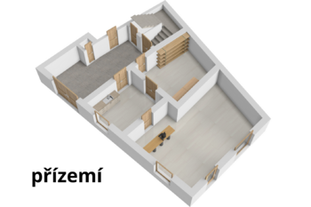 Přízemí - Prodej domu 315 m², Lomnice nad Lužnicí