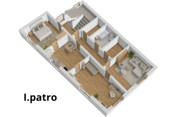 První patro - Prodej domu 315 m², Lomnice nad Lužnicí