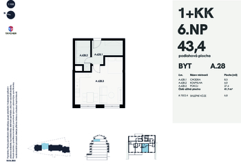 Prodej bytu 1+kk v osobním vlastnictví 43 m², Karlovy Vary