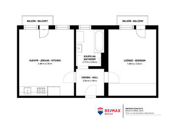 Pronájem bytu 2+kk v osobním vlastnictví 45 m², Karlovy Vary